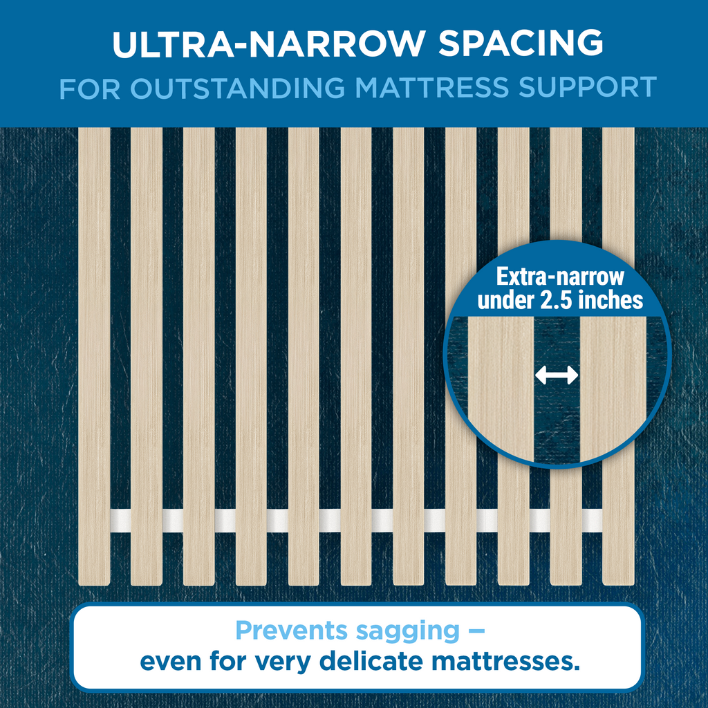 SlatSure™ Bunkie Board — Vertical Bed Slats