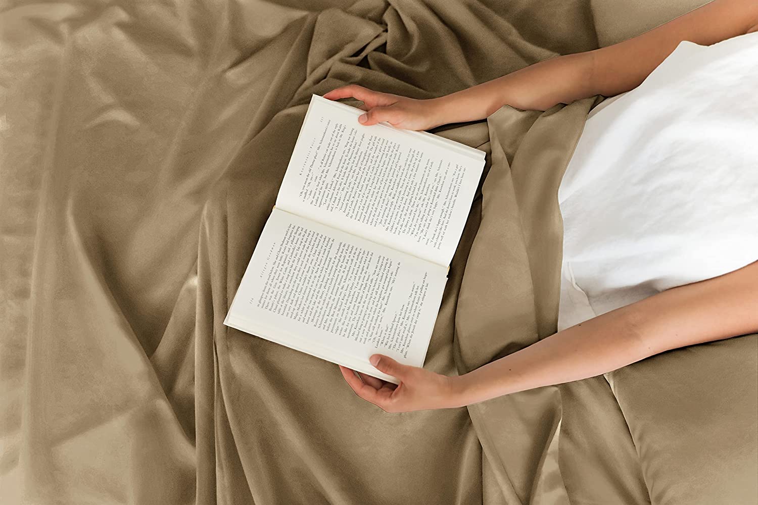 Cotton 400 Thread Count 4 Piece Deep Pocket Sheet Set