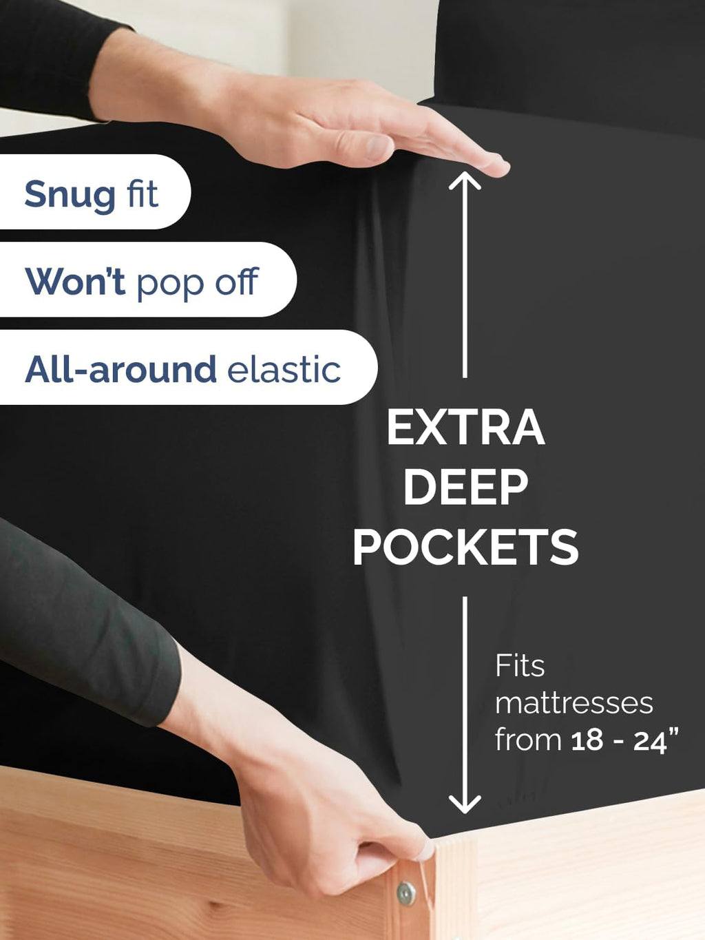 6 Piece Deep Pocket Sheet Set