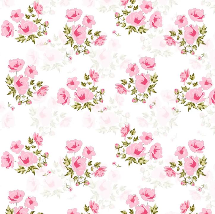 4 Piece Floral Sheet Set