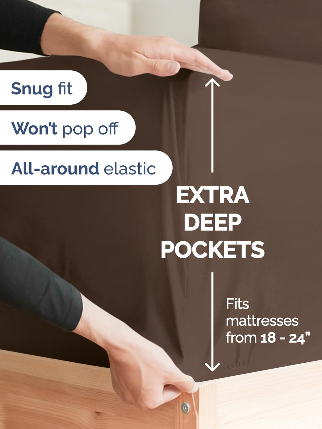6 Piece Deep Pocket Sheet Set