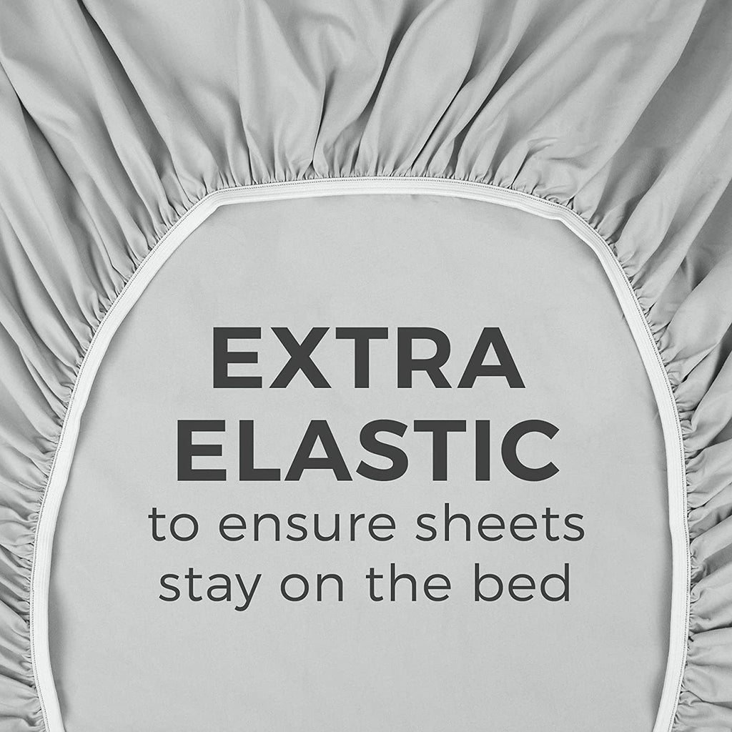 Cotton 400 Thread Count Standard Single Fitted Sheet