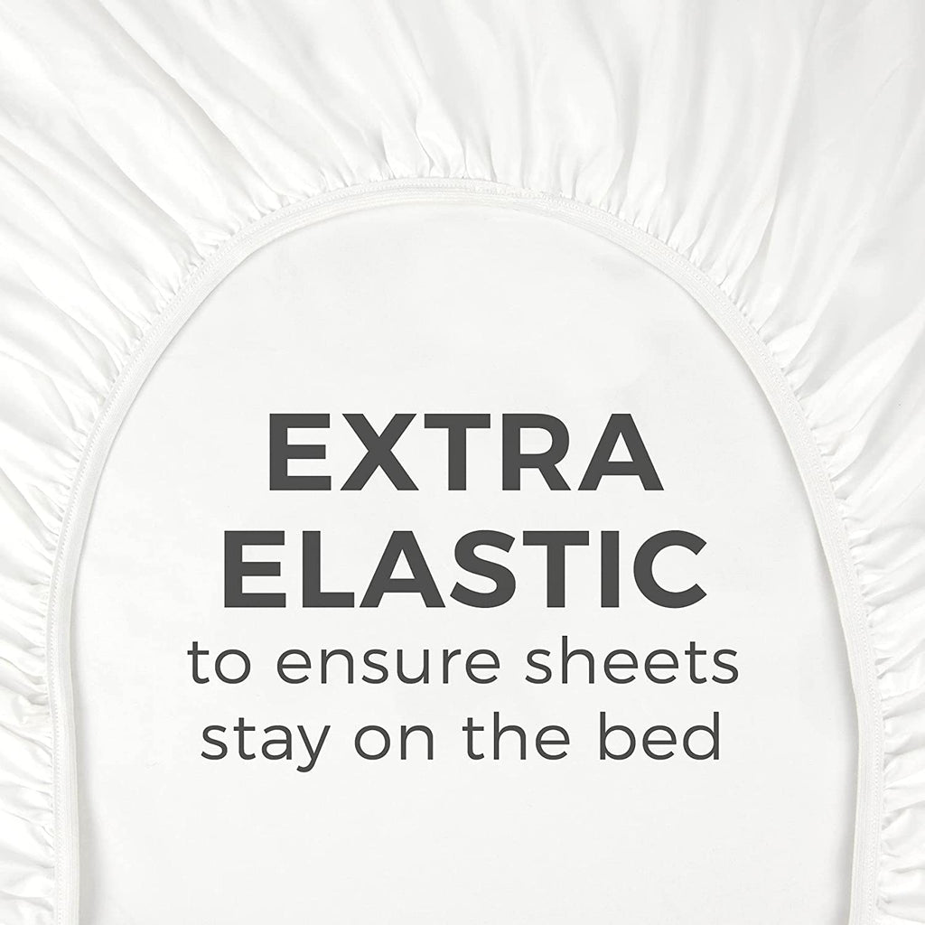 Cotton 400 Thread Count Standard Single Fitted Sheet