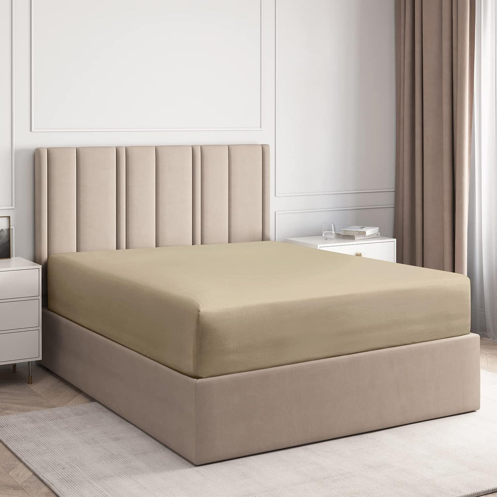 Cotton 400 Thread Count Standard Single Fitted Sheet
