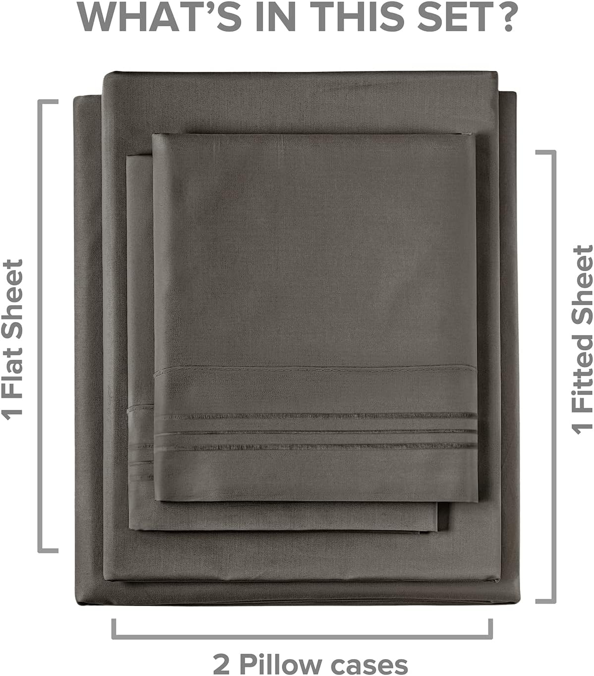Cotton 400 Thread Count 4 Piece Deep Pocket Sheet Set