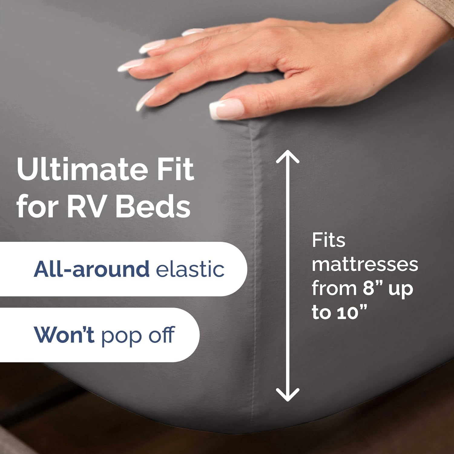 Short Queen RV Sheet Set