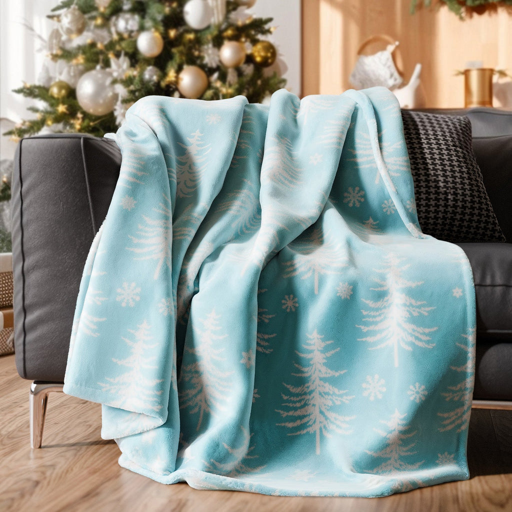 Christmas Printed Flannel Blanket