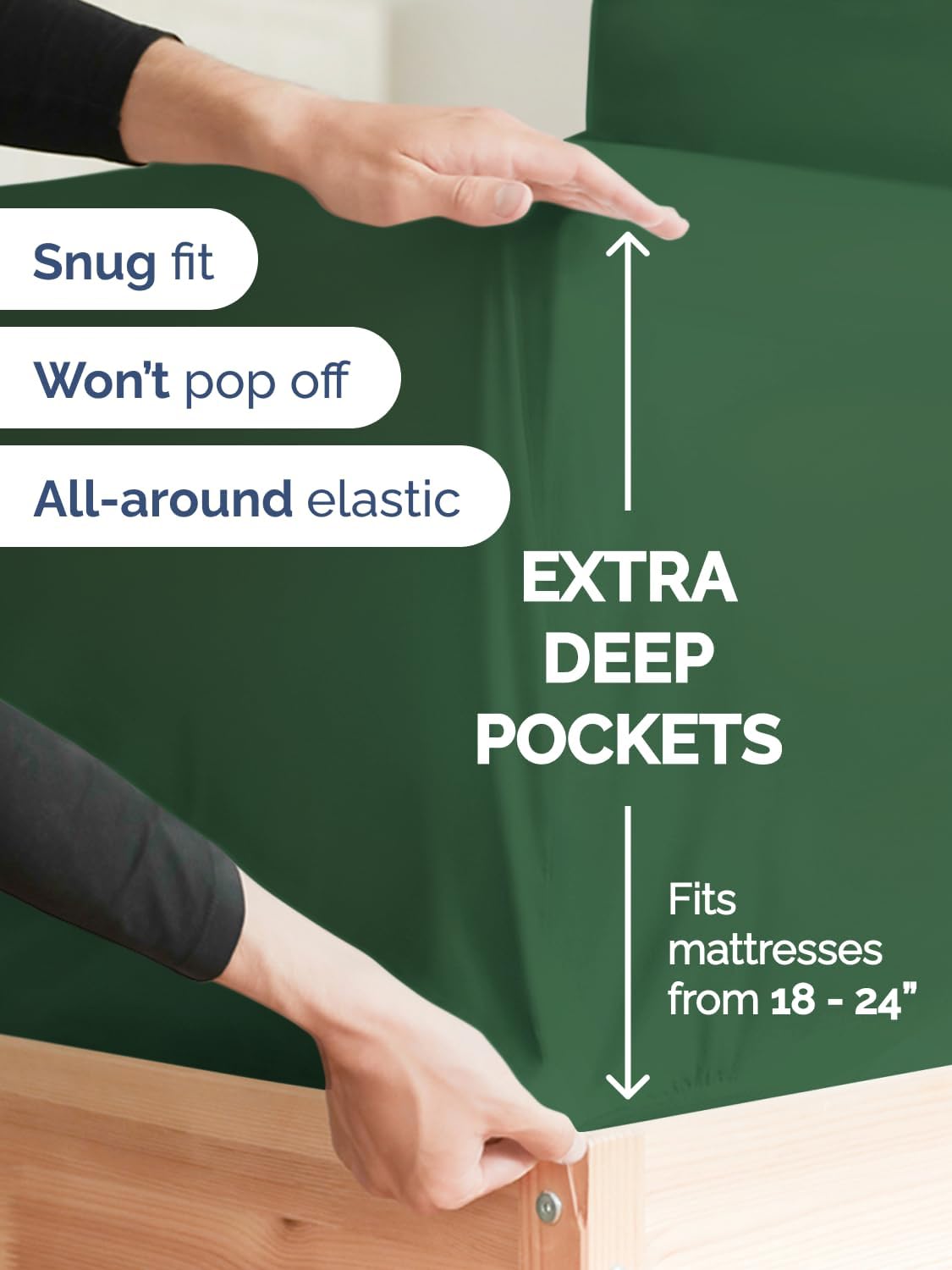 6 Piece Deep Pocket Sheet Set