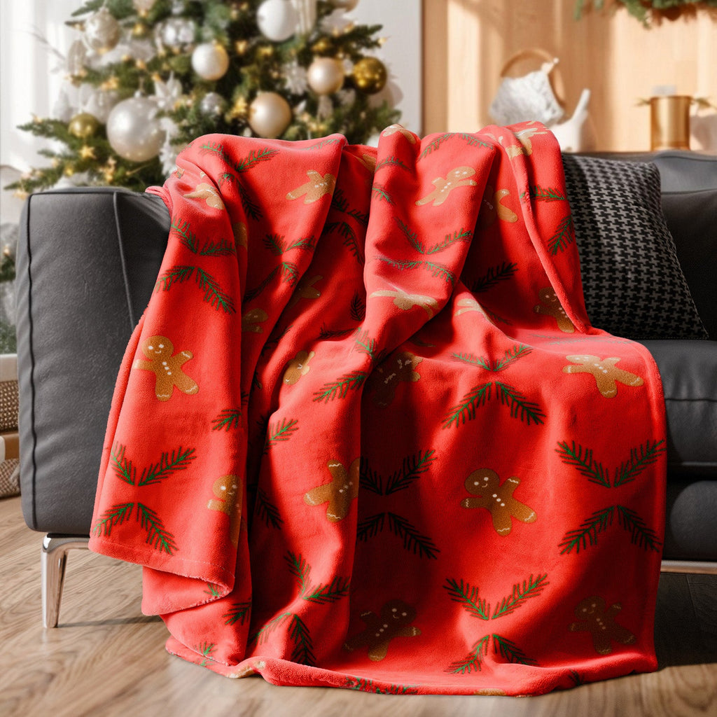 Christmas Printed Flannel Blanket