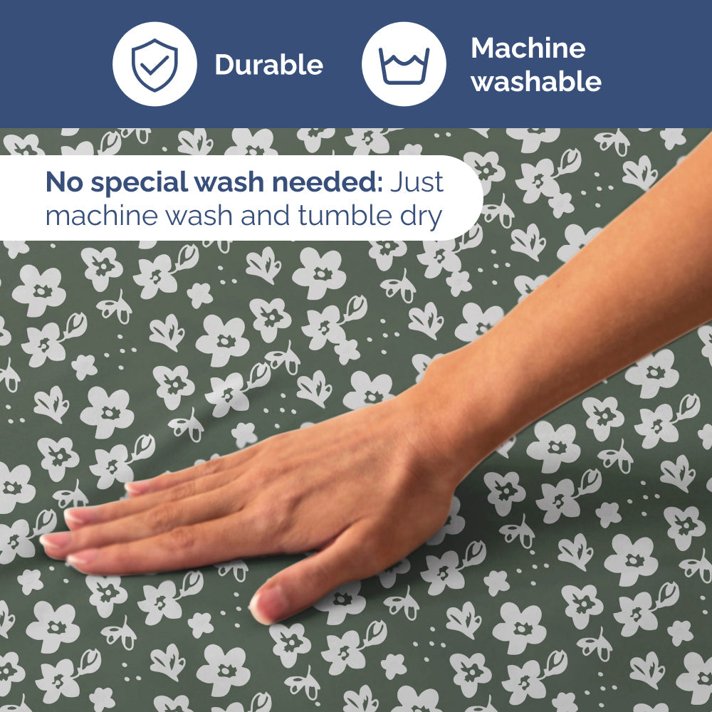 4 Piece Floral Sheet Set