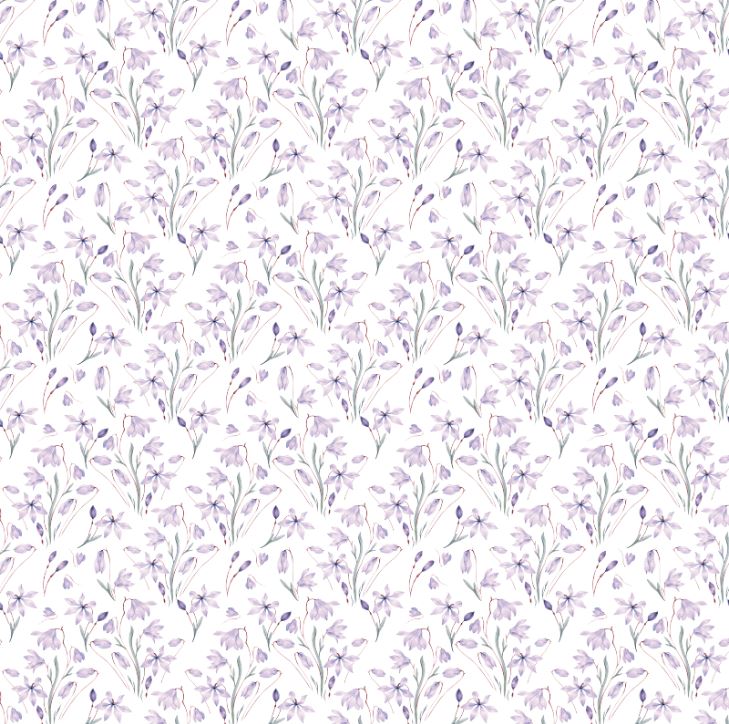 4 Piece Floral Sheet Set