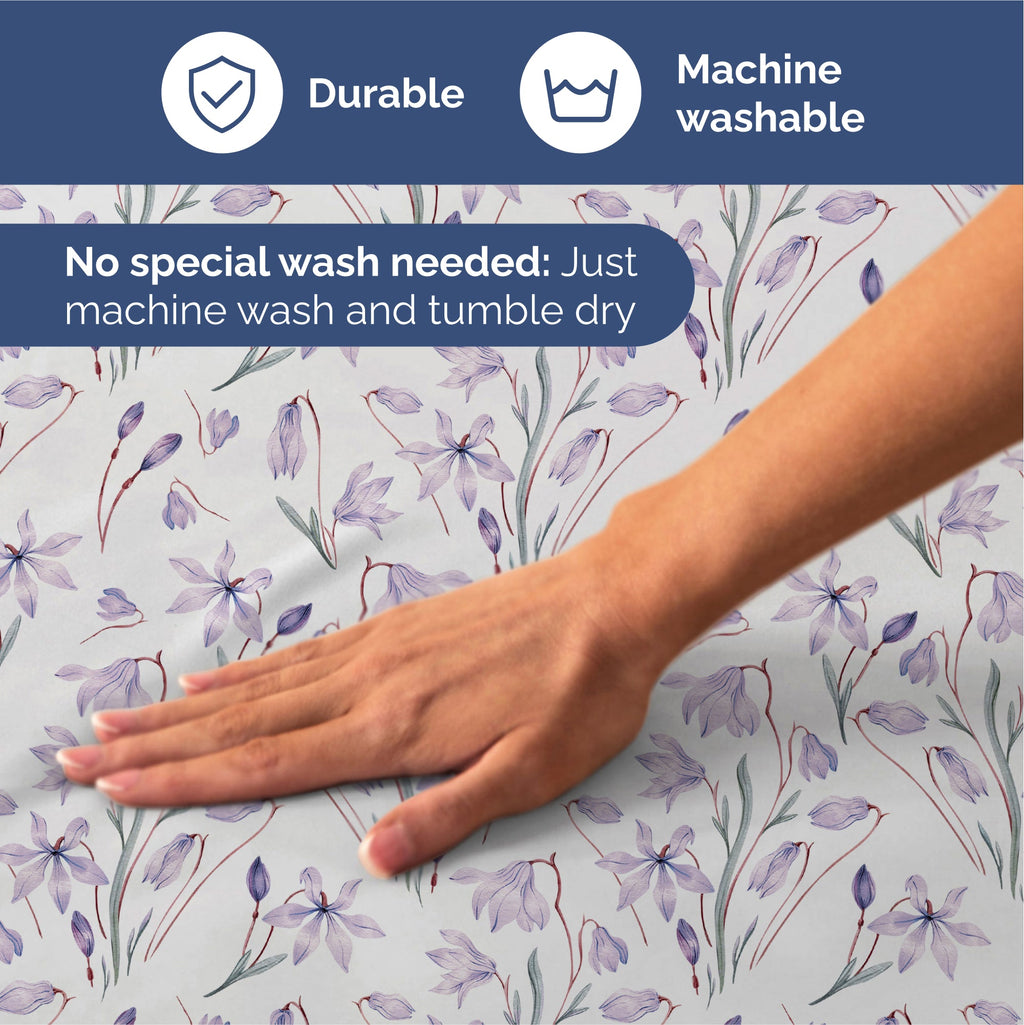 4 Piece Floral Sheet Set