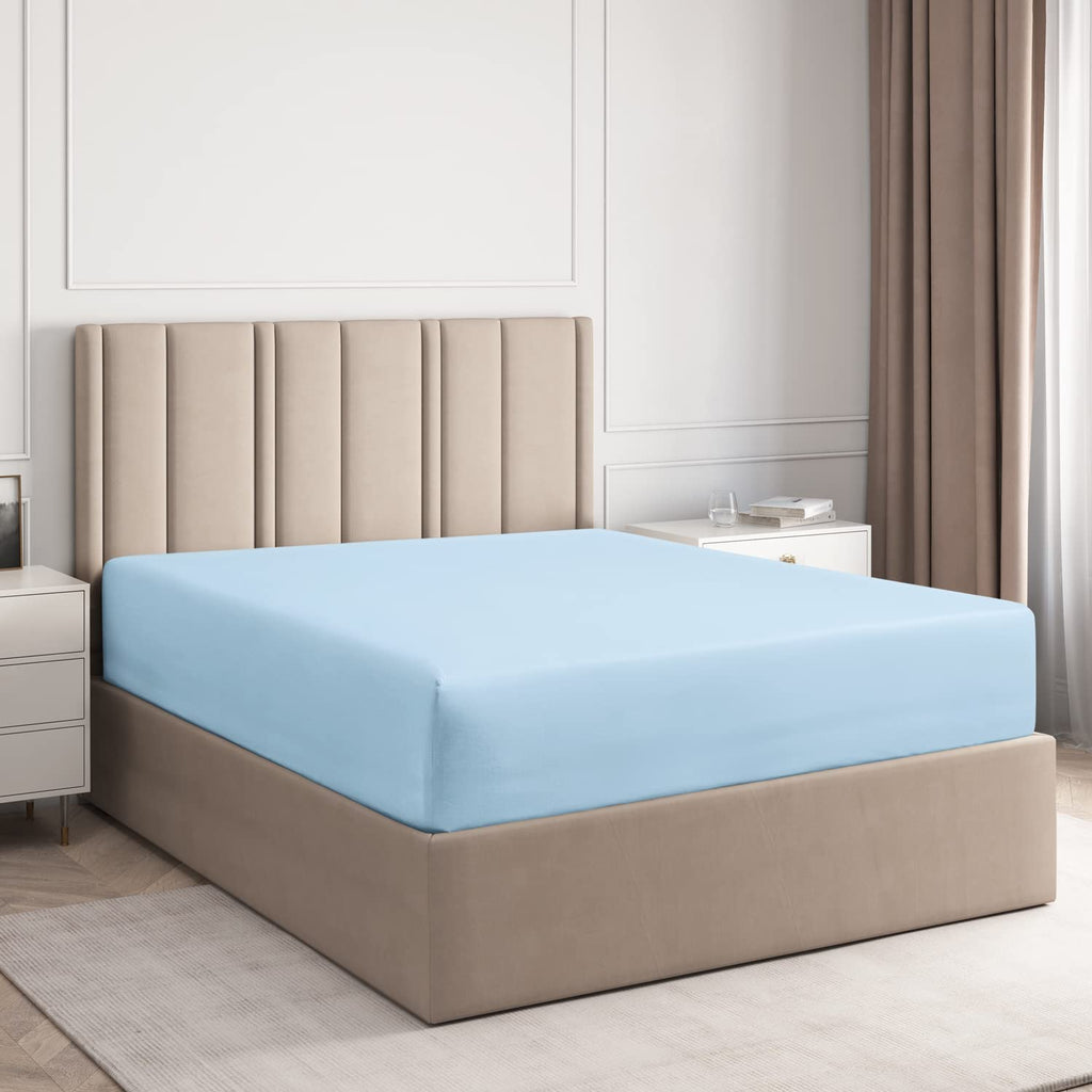 Cotton 400 Thread Count Standard Single Fitted Sheet