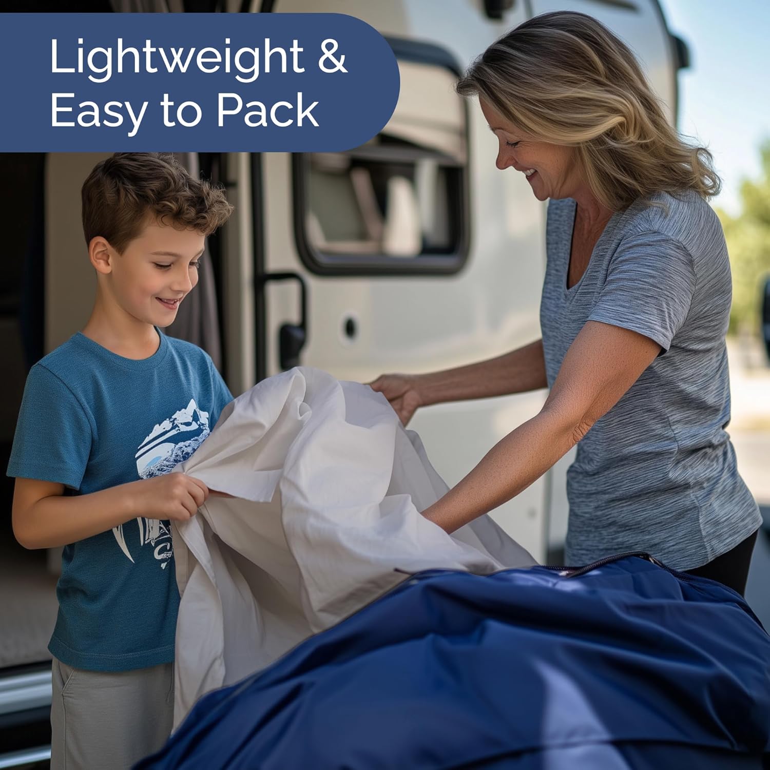 Short Queen RV Sheet Set