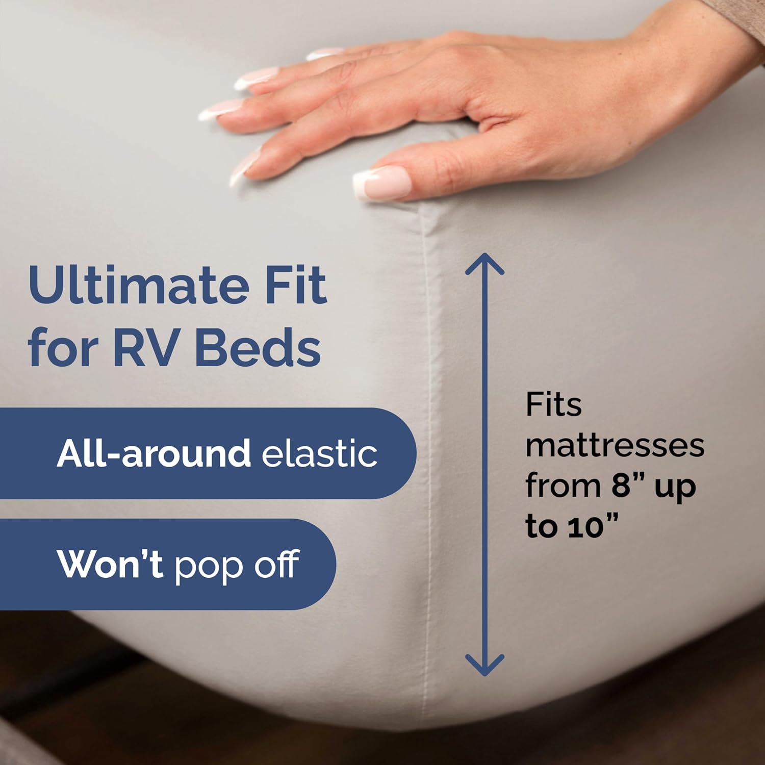 Short Queen RV Sheet Set