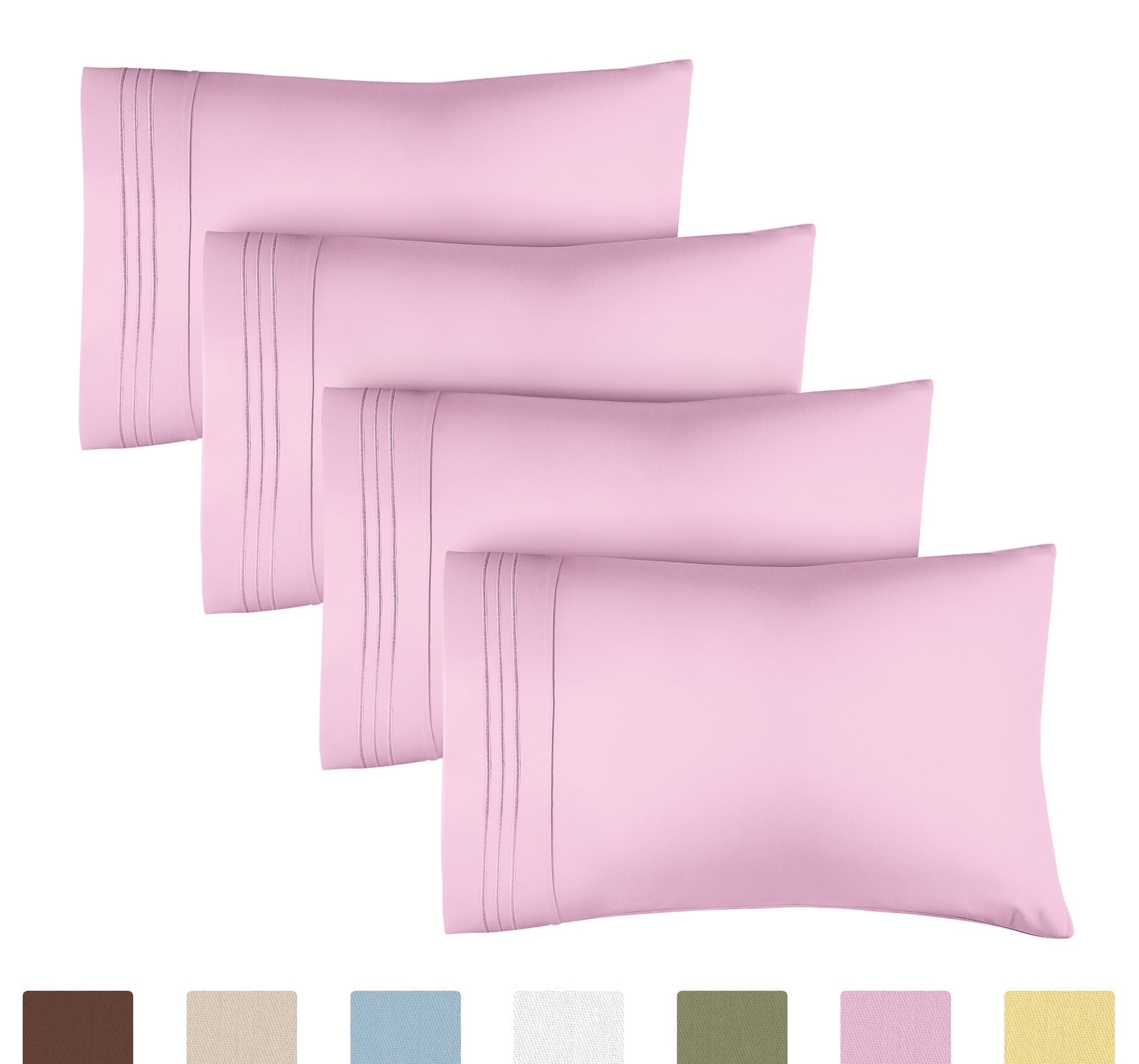 4 Pillowcase Set