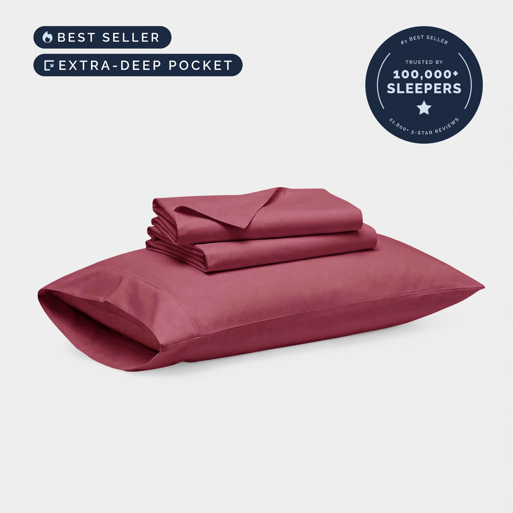4 Piece Deep Pocket Sheet Set