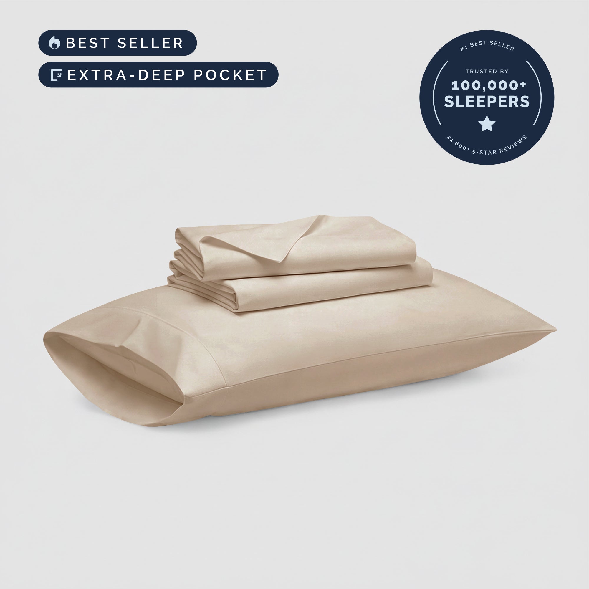 4 Piece Deep Pocket Sheet Set