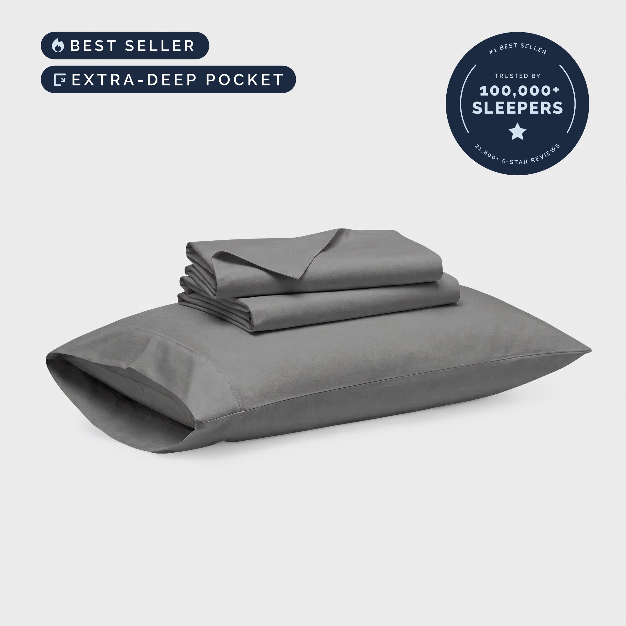 4 Piece Deep Pocket Sheet Set