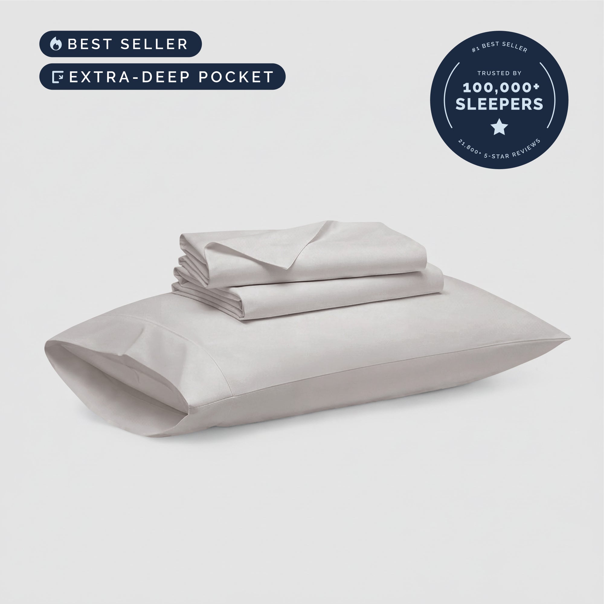 4 Piece Deep Pocket Sheet Set
