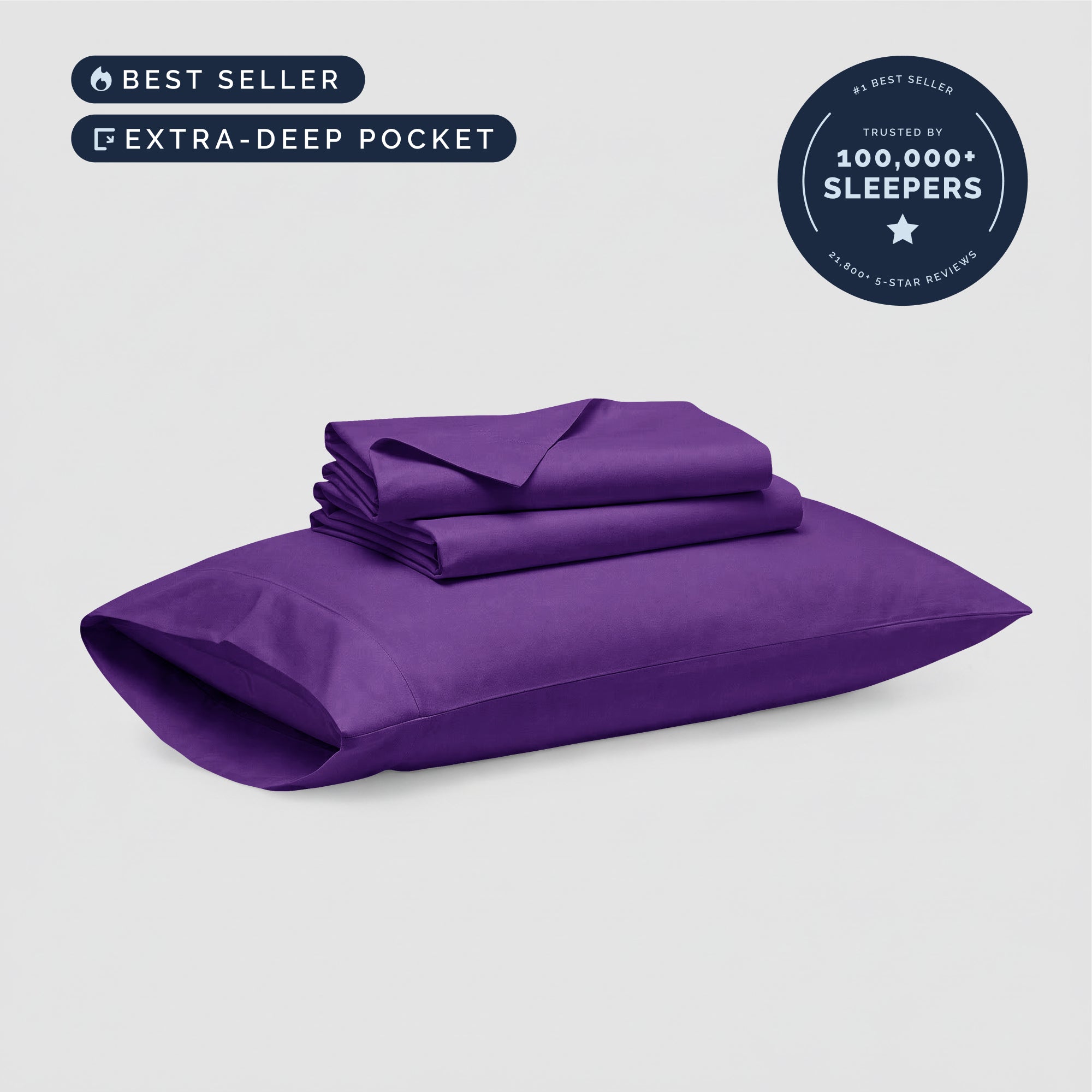 4 Piece Deep Pocket Sheet Set
