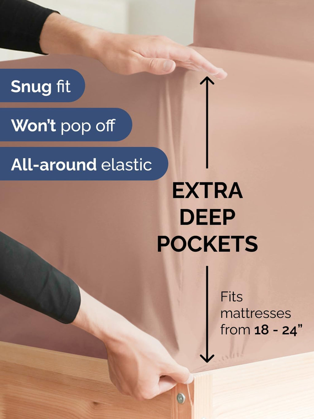 6 Piece Deep Pocket Sheet Set