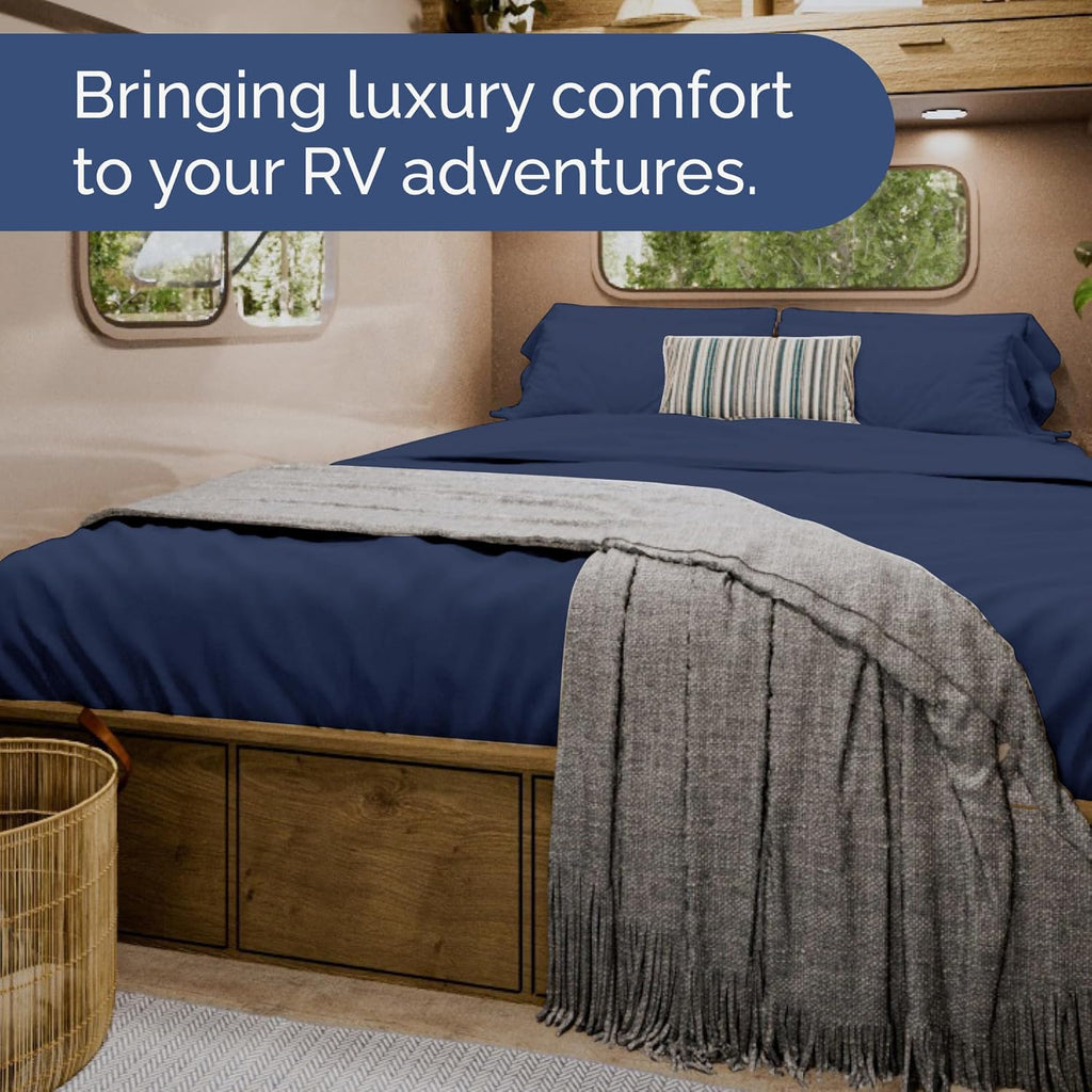 Short Queen RV Sheet Set