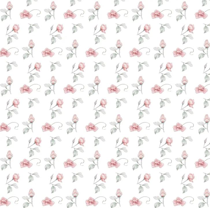 4 Piece Floral Sheet Set