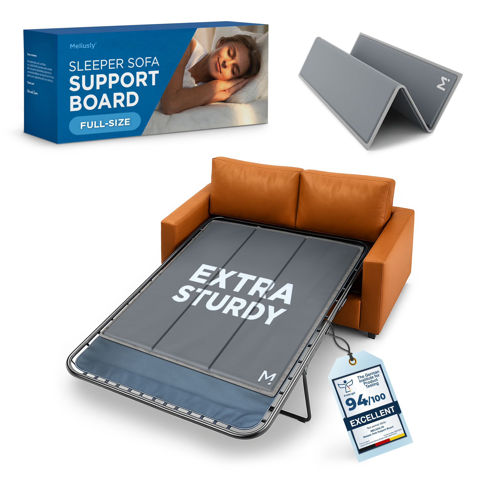 SleeperSaver™ Classic — Heavy Duty Sofa Bed Support Board