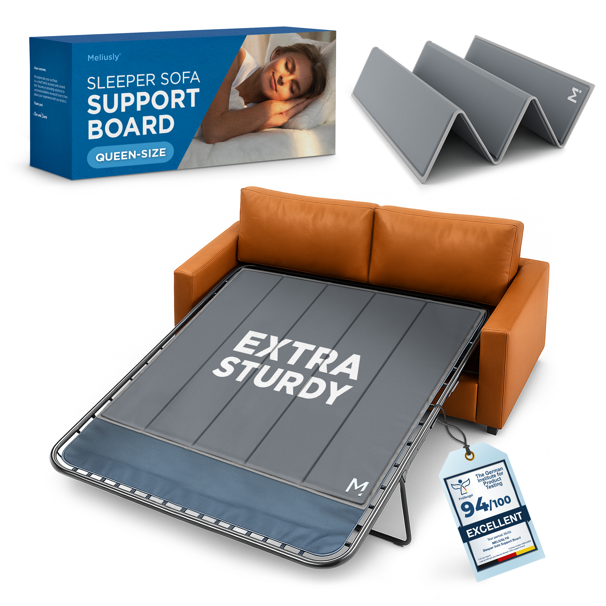 SleeperSaver™ Classic — Heavy Duty Sofa Bed Support Board