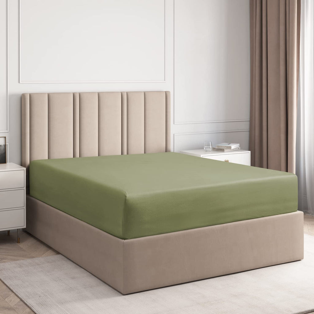 Cotton 400 Thread Count Standard Single Fitted Sheet