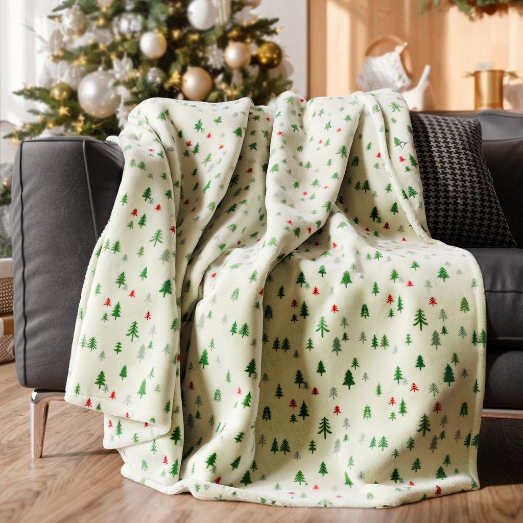 Christmas Printed Flannel Blanket