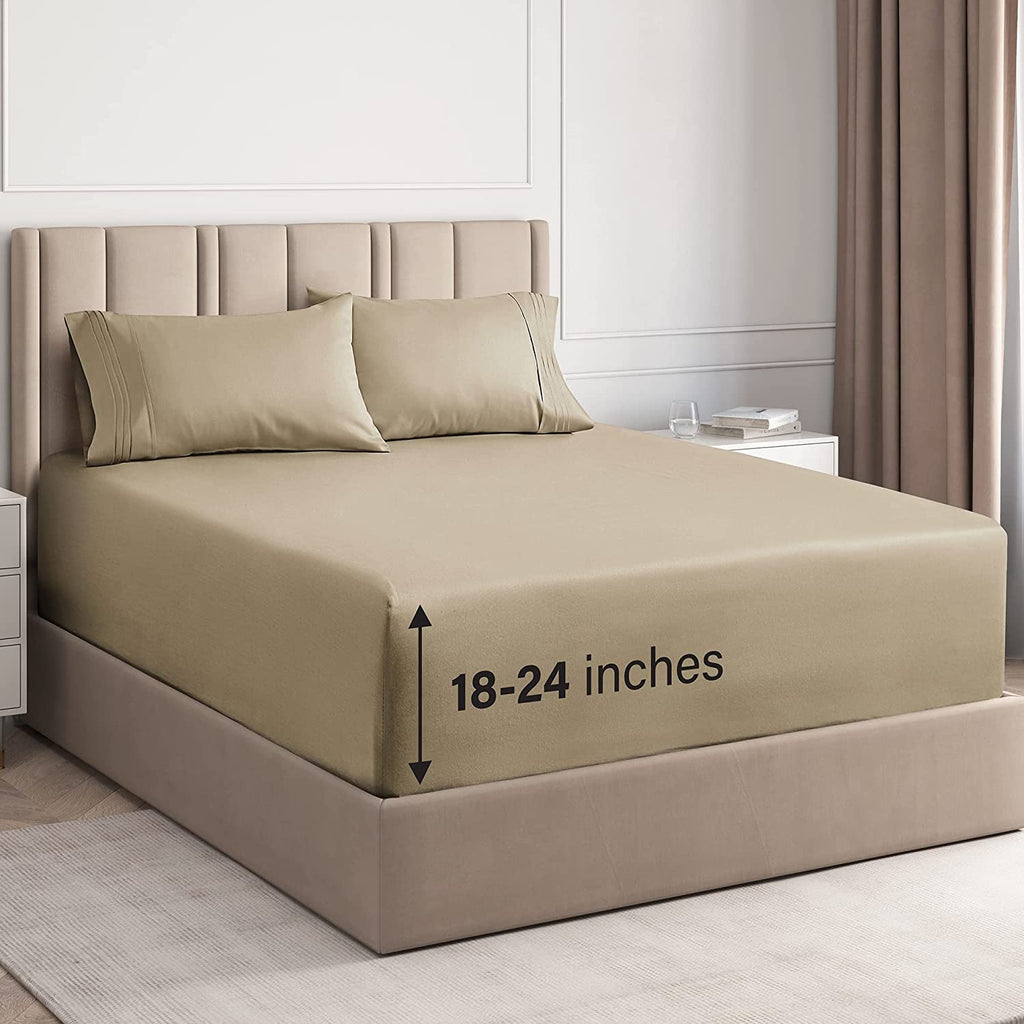 6 Piece Deep Pocket Sheet Set
