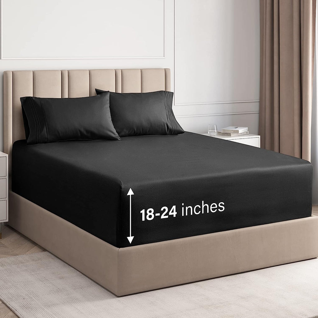 6 Piece Deep Pocket Sheet Set