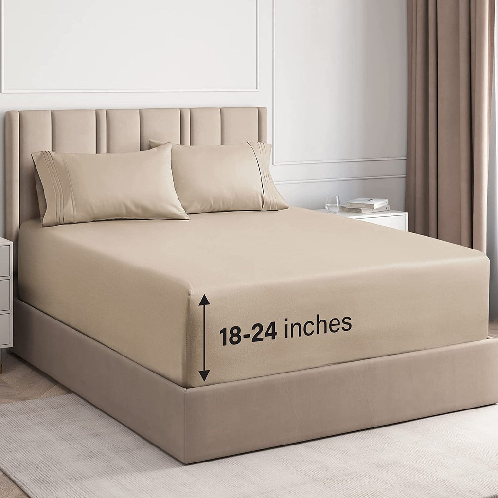 6 Piece Deep Pocket Sheet Set