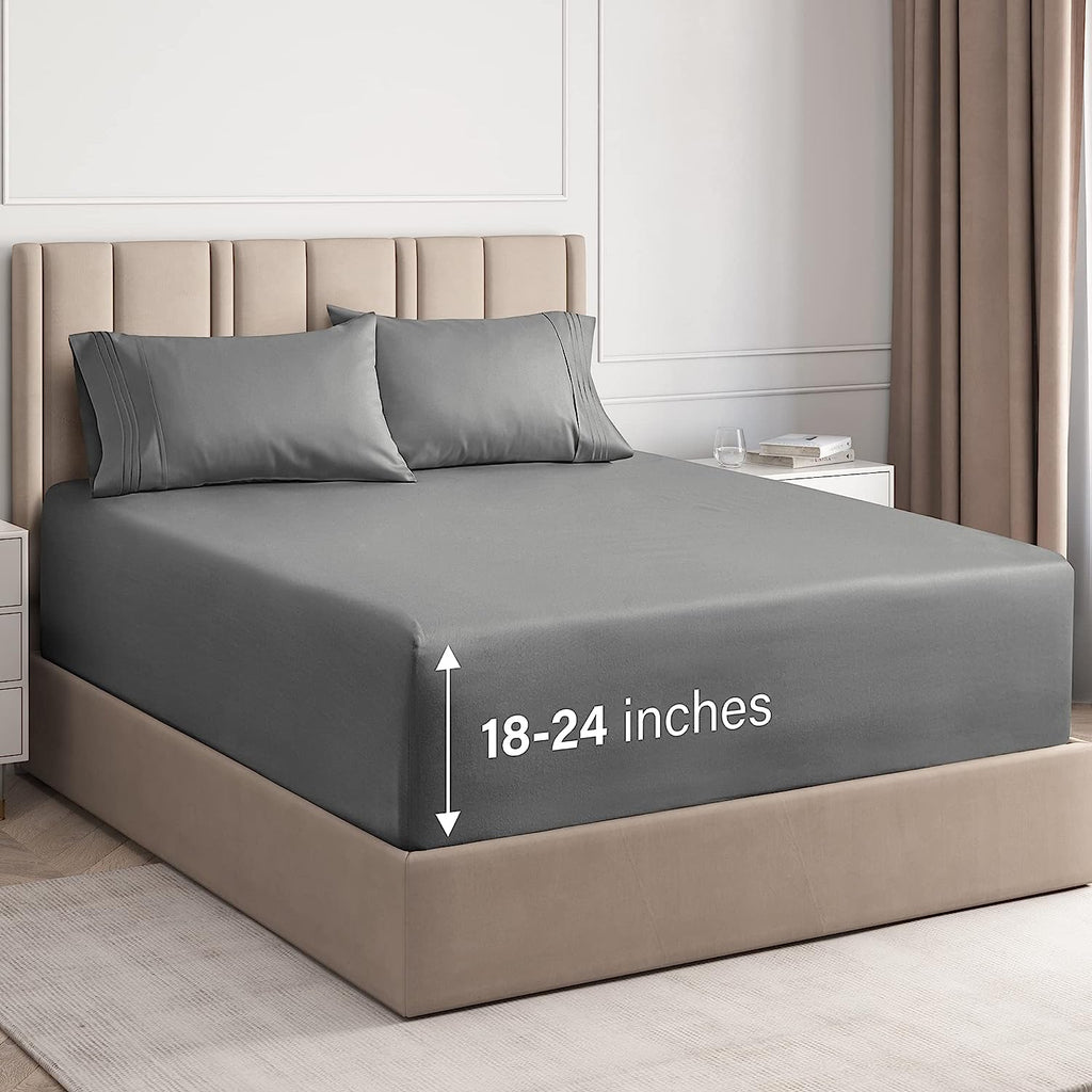 6 Piece Deep Pocket Sheet Set