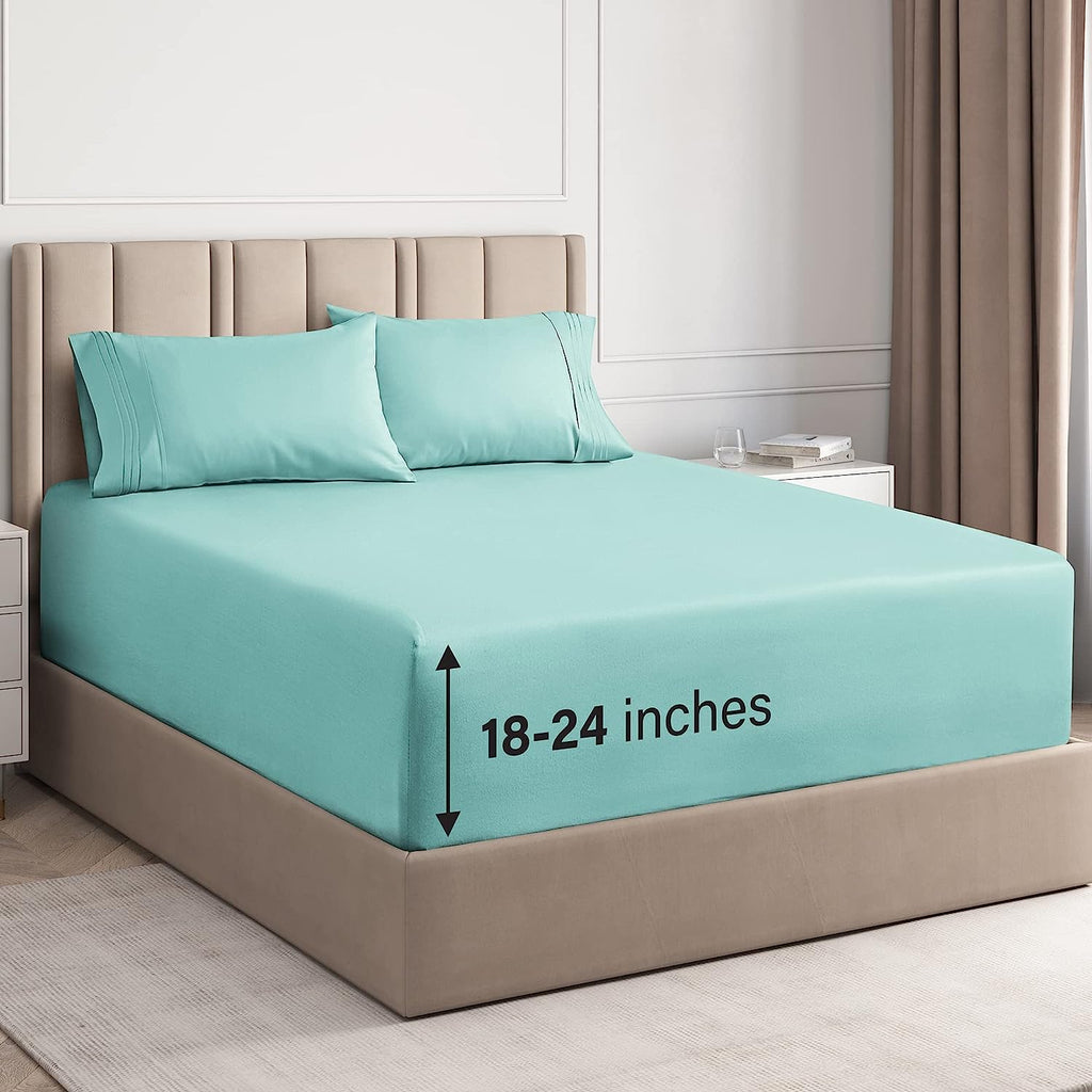 6 Piece Deep Pocket Sheet Set