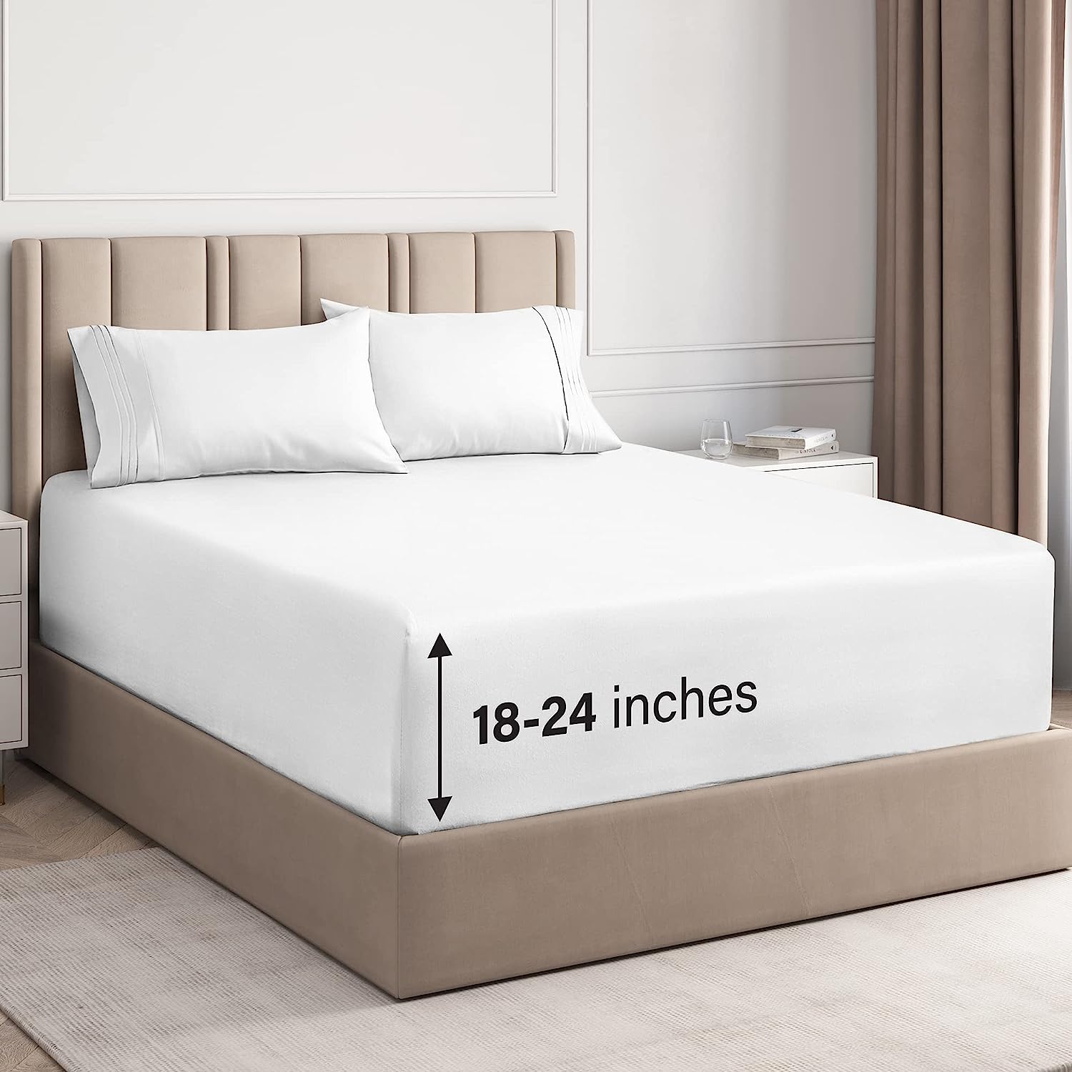 6 Piece Deep Pocket Sheet Set