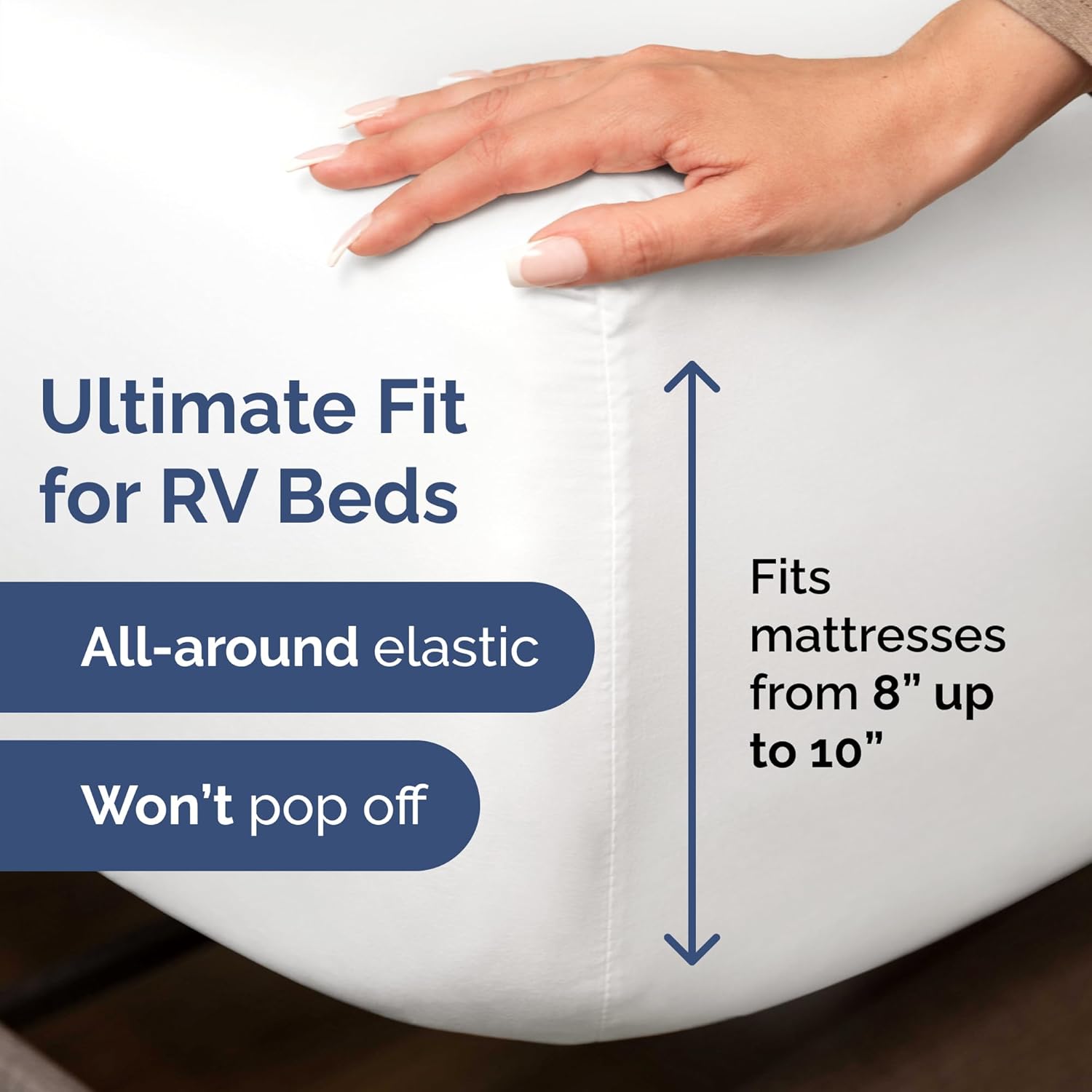 Short Queen RV Sheet Set