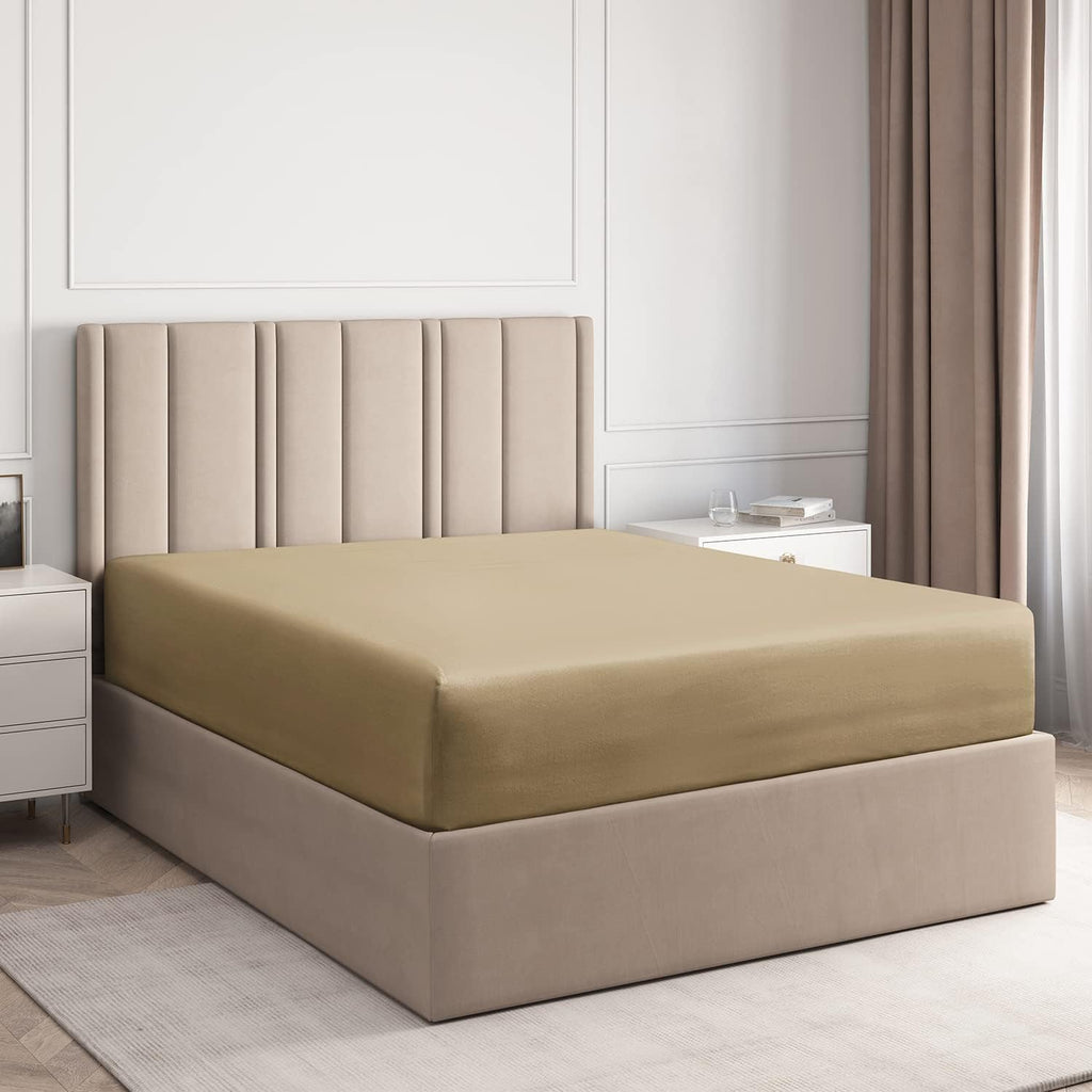 Cotton 400 Thread Count Standard Single Fitted Sheet