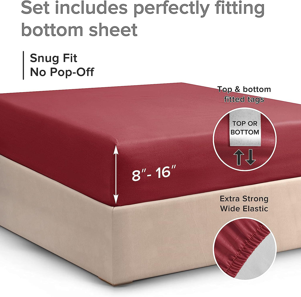 Cotton 400 Thread Count Standard Single Fitted Sheet