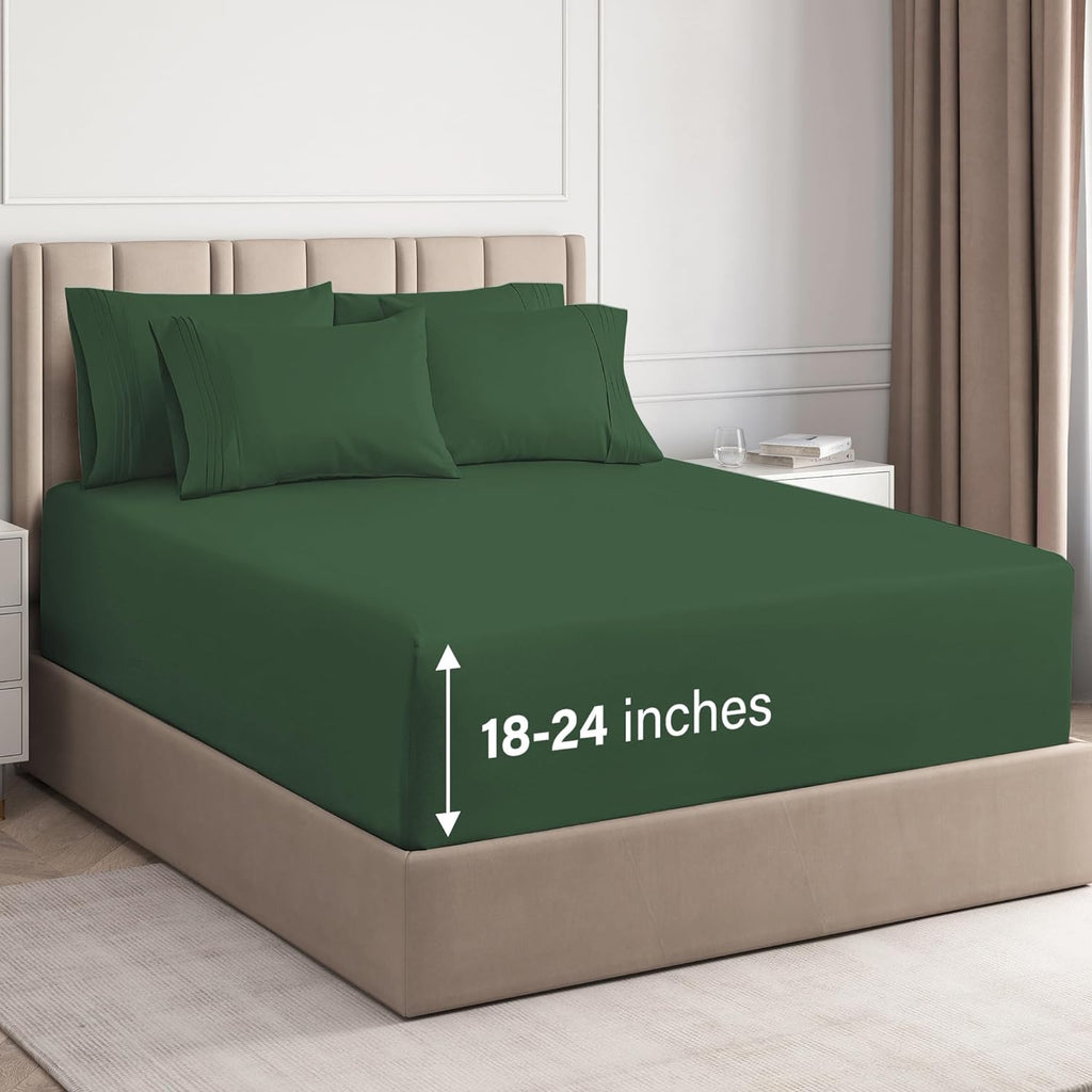 6 Piece Deep Pocket Sheet Set